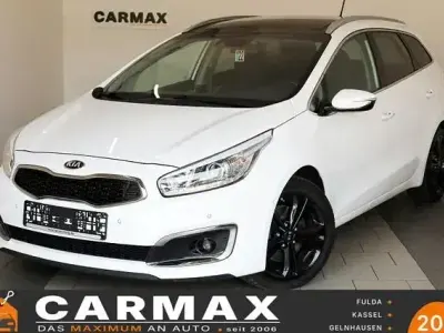 Gebraucht Kia Ceed Sportswagon Spirit 136 PS (100 kW) 2015 Weiß Kombi