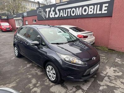 Gebraucht Ford Fiesta Trend 60 PS (44 kW) 2009 Royalgrau met. Kleinwagen