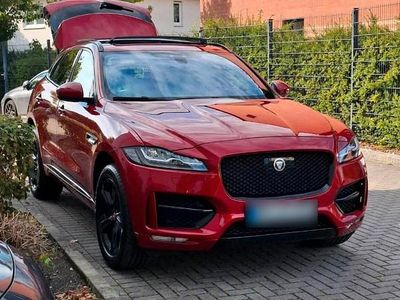 Usata Jaguar F-Pace R-Sport 300 CV (220 kW) 2017 Rosso SUV