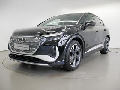 Mythosschwarz metallic Gebraucht 2022 Audi Q4 e-tron Ambiente SUV | 30.790 € (Guter Preis)