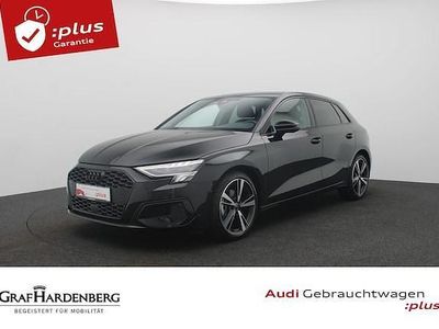 Mythosschwarz metallic Gebraucht 2024 Audi A3 Advanced Plus Limousine | 34.380 € (Fairer Preis)