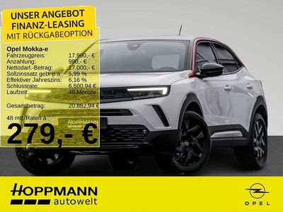 Gebraucht Opel Mokka-e GS Line 100 kW (136 PS) 2022 Weiß SUV