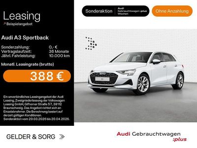 Gebraucht Audi A3 Ambiente 150 PS (110 kW) 2025 Gletscherweiß metallic Limousine