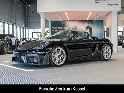 Neu Porsche 718 Spyder RS 500 PS (367 kW) 2026 Schwarz Cabrio