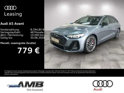 Neu Audi A5 367 PS (269 kW) 2026 Horizontblau metallic Kombi