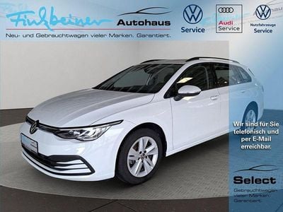 Gebraucht VW Golf VIII Life 116 PS (85 kW) 2022 Pure white (weiß), uni Kombi