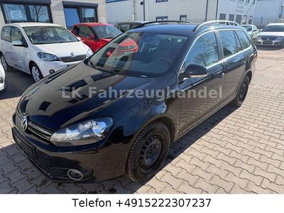 Gebraucht VW Golf VI Comfortline 105 PS (77 kW) 2011 Schwarz Kleinwagen