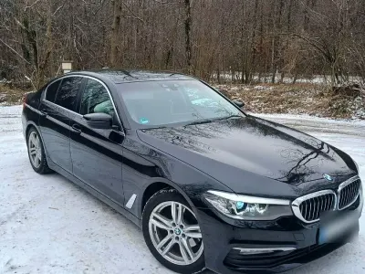 Używany BMW 520 Sport Line 190 KM (139 kW) 2017 Czarny Sedan/Limuzyna
