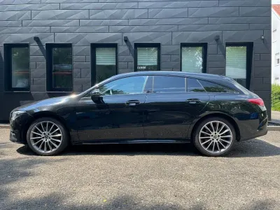 Gebraucht Mercedes CLA250e AMG line 218 PS (160 kW) 2021 Schwarz Coupé