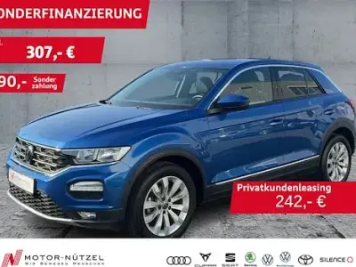 Second-hand VW T-Roc Sportline 150 CP (110 kW) 2021 Albastru SUV