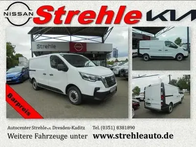 Neu Nissan Primastar N-Connecta 131 PS (96 kW) 2025 Glacier white Van / Kleinbus
