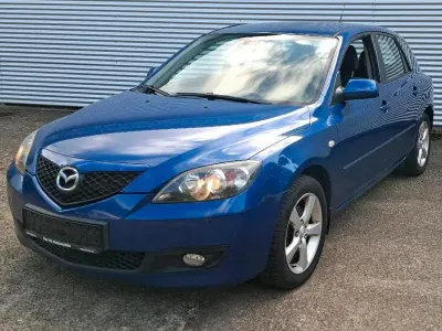 Gebraucht Mazda 3 101 PS (74 kW) 2007 Blau Kleinwagen