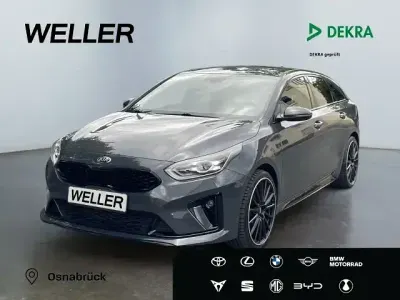 Gebraucht Kia ProCeed GT-Line 140 PS (102 kW) 2020 H8g) dark penta metal m (schwarz Kombi