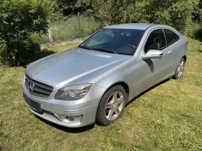 Gebraucht Mercedes CLC220 150 PS (110 kW) 2009 Silber Coupé