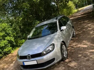 Gebraucht VW Golf VII Trendline 105 PS (77 kW) 2013 Silber Kombi