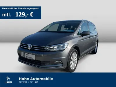 Gebraucht VW Touran Highline 150 PS (110 kW) 2018 Indiumgrau metallic Van / Kleinbus
