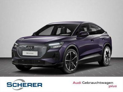 Auroraviolett metallic Gebraucht 2025 Audi Q4 Sportback e-tron Sport SUV | 45.780 € (Fairer Preis)