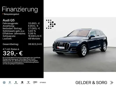 Gebraucht Audi Q5 Ambiente 204 PS (150 kW) 2023 Manhattangrau metallic SUV