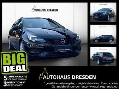 Onyx schwarz (metallic) Gebraucht 2021 Opel Astra Ultimate Kombi | 15.490 € (Fairer Preis)