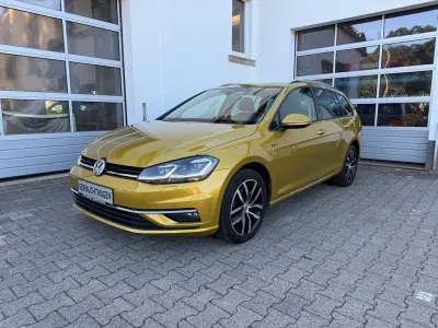 Gebraucht VW Golf VII Join 150 PS (110 kW) 2018 Gelb Kombi