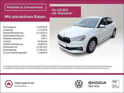 Gebraucht Skoda Fabia Essence 95 PS (69 kW) 2025 Weiß Limousine