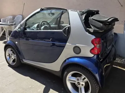 Second-hand Smart ForTwo Cabrio 41 CP (30 kW) 2002 Albastru Cabrio