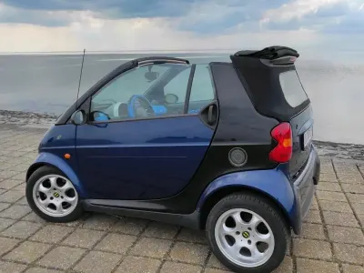 Occasion Smart ForTwo Cabrio 61 ch (44 kW) 2006 Bleue Cabriolet