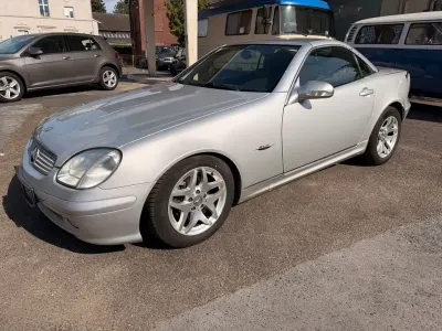 Gebraucht Mercedes SLK200 Edition 163 PS (119 kW) 2004 Silber Cabrio
