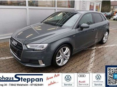 gebraucht Audi A3 Sportback 1,5 TFSI S-Line +Navi +LED +SHZ