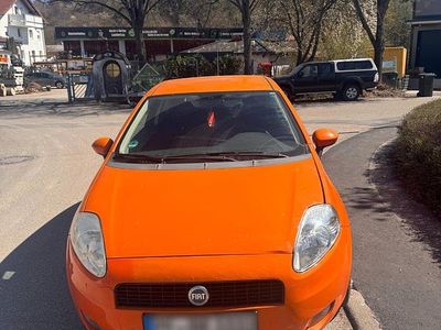 Gebraucht Fiat Grande Punto 65 PS (47 kW) 2006 Orange Kleinwagen