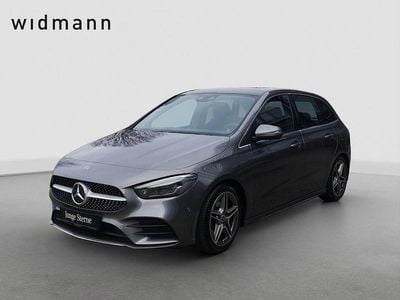 Gebraucht Mercedes B200 AMG 163 PS (119 kW) 2019 Metalliclack mountaingrau (metallic) Van / Kleinbus
