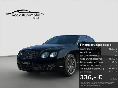 Gebraucht Bentley Continental Flying Spur 610 PS (448 kW) 2010 Schwarz Limousine