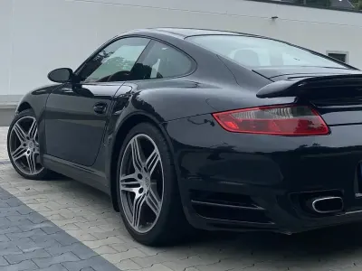 Usata Porsche 997 Turbo 480 CV (353 kW) 2009 Nero Coupé
