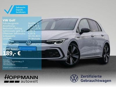 Gebraucht VW Golf VIII GTD 200 PS (147 kW) 2022 Weiß Limousine