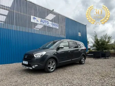 Gebraucht Dacia Lodgy Stepway 116 PS (85 kW) 2019 Grau Van / Kleinbus
