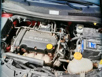 Używany Opel Corsa 69 KM (50 kW) 2009 Czerwony Hatchback