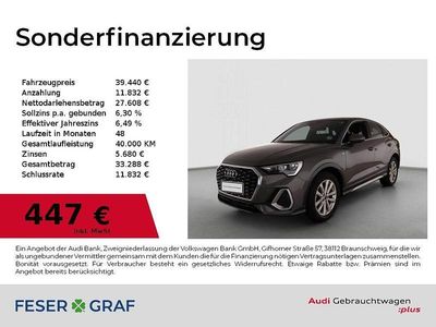 Usata Audi Q3 Sportback S-Line 150 CV (110 kW) 2025 Grigio SUV