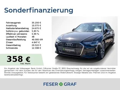 Usata Audi A6 Design 265 CV (194 kW) 2022 Nero Berlina