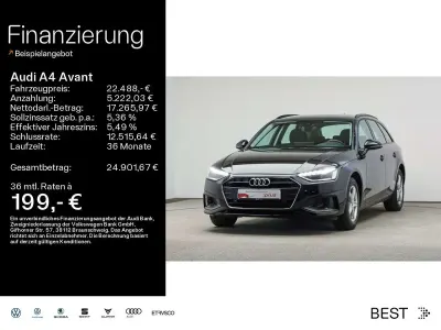 Gebraucht Audi A4 163 PS (119 kW) 2023 Brillantschwarz Kombi