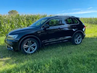 Gebraucht VW Tiguan Highline 150 PS (110 kW) 2019 Schwarz SUV