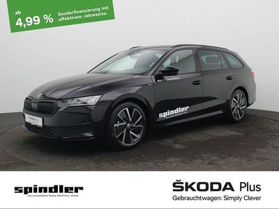 Gebraucht Skoda Octavia SportLine 150 PS (110 kW) 2025 Schwarzmagic perleffekt Kombi