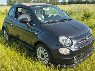 Gebraucht Fiat 500C 69 PS (50 kW) 2019 Schwarz Cabrio