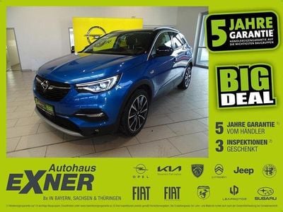 Gebraucht Opel Grandland X Ultimate 301 PS (221 kW) 2021 Topas blau metallic / dach schwarz SUV