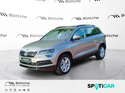 Gebraucht Skoda Karoq Ambition 150 PS (110 kW) 2018 Cappuccinobeige metallic SUV
