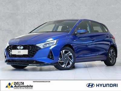 Gebraucht Hyundai i20 Trend 101 PS (74 kW) 2023 Intense blue Kleinwagen