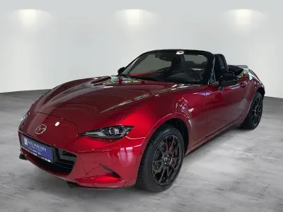 Neu Mazda MX5 Homura-Line 132 PS (97 kW) 2025 Rot Cabrio