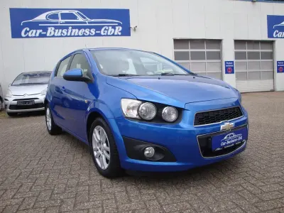 Gebraucht Chevrolet Aveo LTZ 116 PS (85 kW) 2012 Blau Kleinwagen