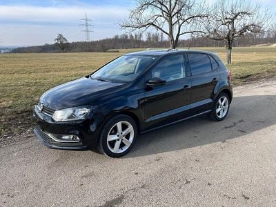 Gebraucht VW Polo Highline 90 PS (66 kW) 2015 Schwarz Kleinwagen