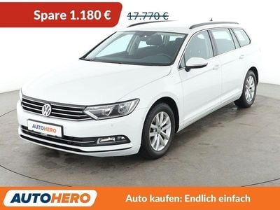 Gebraucht VW Passat Comfortline 150 PS (110 kW) 2018 Weiß Kombi