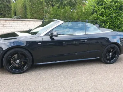 Gebraucht Audi A5 Cabriolet 211 PS (155 kW) 2010 Schwarz Cabrio